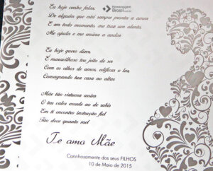 Placa de Homenagem - Homenagem Brasil