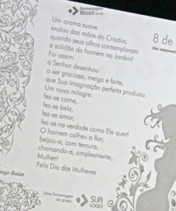 Placa de Homenagem - Homenagem Brasil