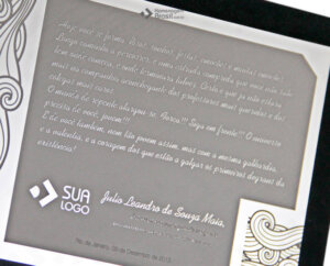 Placa de Homenagem - Homenagem Brasil
