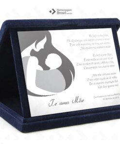 Placa Com Estojo LUXO – Mães