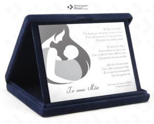 Placa Com Estojo LUXO – Mães
