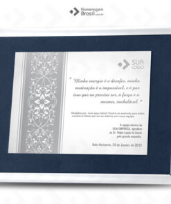 Homenagem Emoldurada