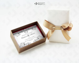 Convite Especial p/ PADRINHOS - Ouro PL103
