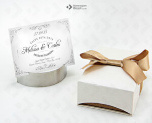 Convite Especial p/ PADRINHOS - Ouro PL102