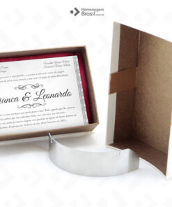 Convite Especial p/ PADRINHOS - Ouro PL105