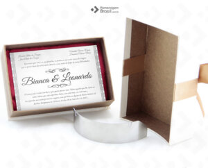 Convite Especial p/ PADRINHOS - Ouro PL105