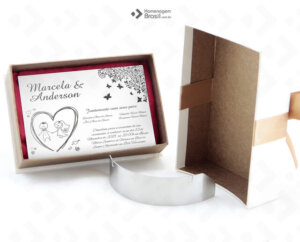 Convite Especial p/ PADRINHOS - Ouro PL107