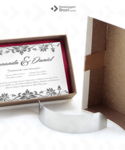 Convite Especial p/ PADRINHOS - Ouro PL111