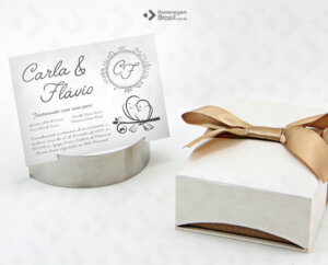 Convite Especial p/ PADRINHOS - Ouro PL113