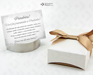 Convite Especial p/ PADRINHOS - Ouro PL115