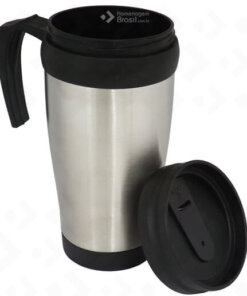 Caneca 400ml Inox