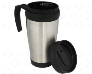 Caneca 400ml Inox