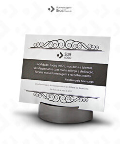 Placa Com Base Expositora – Honra Ao Mérito