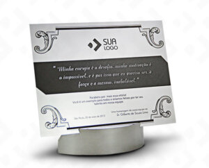 Placa Com Base Expositora – Honra Ao Mérito