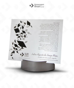 Placa Com Base Expositora – Formatura