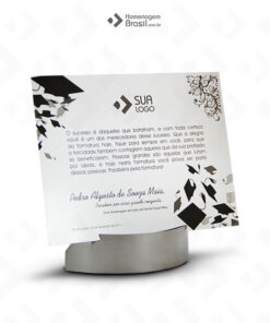 Placa Com Base Expositora – Formatura