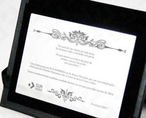 Placa Pasta – Agradecimento