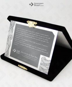 Placa Com Estojo PRIME  – Formatura
