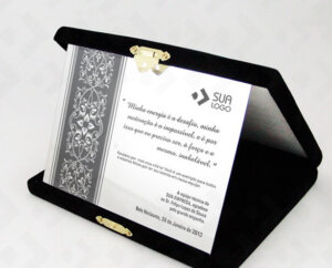 Placa Com Estojo PRIME – Premiação