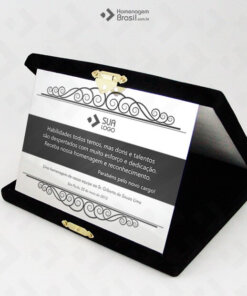 Placa Com Estojo PRIME – Formatura