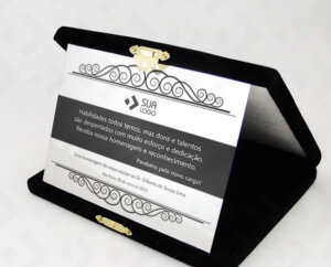 Placa Com Estojo PRIME – Formatura