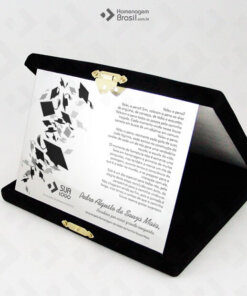 Placa Com Estojo PRIME – Formatura