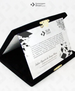 Placa Com Estojo PRIME – Formatura