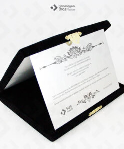 Placa Com Estojo PRIME – Agradecimento
