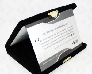 Placa Com Estojo PRIME – Reconhecimento