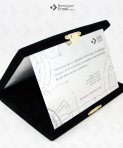 Placa Com Estojo PRIME – Reconhecimento