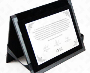 Placa Pasta – Certificado