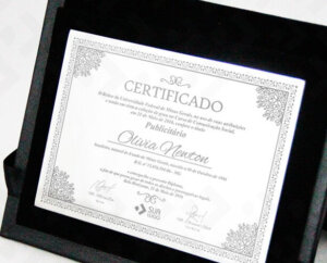 Placa Pasta – Certificado