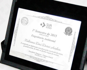 Placa Pasta – Certificado