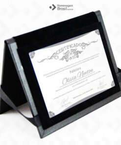 Placa Pasta – Certificado