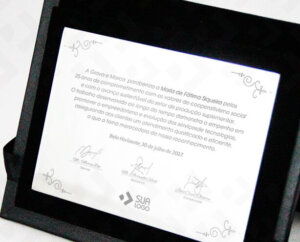 Placa Pasta – Certificado