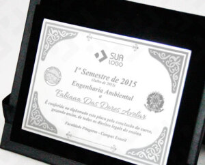 Placa Pasta – Certificado
