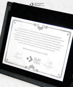 Placa Pasta – Certificado