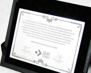 Placa Pasta – Certificado