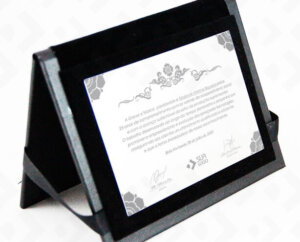 Placa Pasta – Certificado