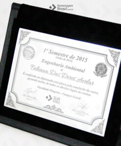 Placa Pasta – Certificado