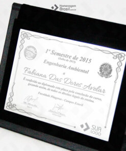 Placa Pasta – Certificado