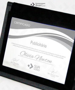 Placa Pasta – Certificado