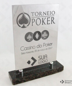Trofeu Modelo THB1 – Poker