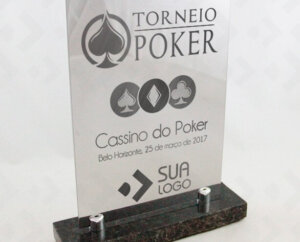Trofeu Modelo THB1 – Poker