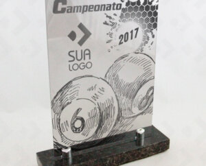 Trofeu Modelo THB1 – Sinuca