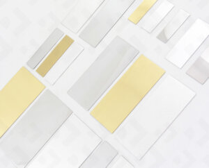 Plaquetas De Identificação (50x90mm)
