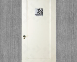 Placa De Identificação Para Porta (Proporção 120mm)