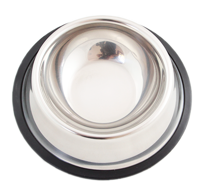 Tigela Em Inox Para Cachorro E Gatos - 16OZ